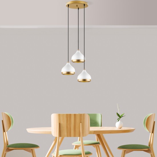 Chandelier Yildo - M-6875 White Chandelier Yildo - M-6875 White