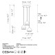 Chandelier Yildo - M-6875 White Chandelier Yildo - M-6875 White