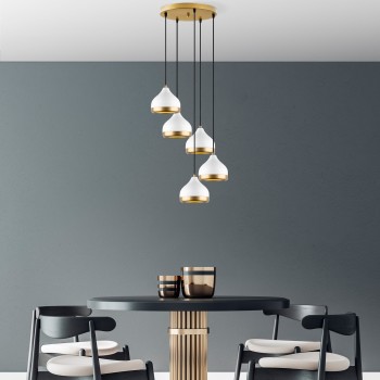 Chandelier Yildo - M-7007 White