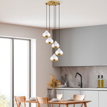 Chandelier Yildo - M-7007 White