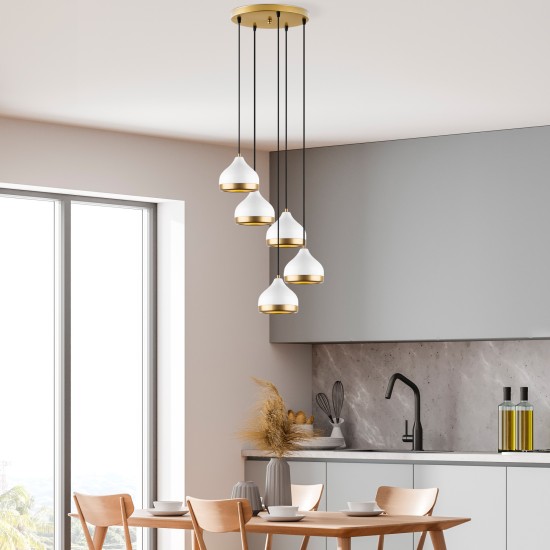 Chandelier Yildo - M-7007 White Chandelier Yildo - M-7007 White