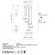 Chandelier Yildo - M-7007 White Chandelier Yildo - M-7007 White