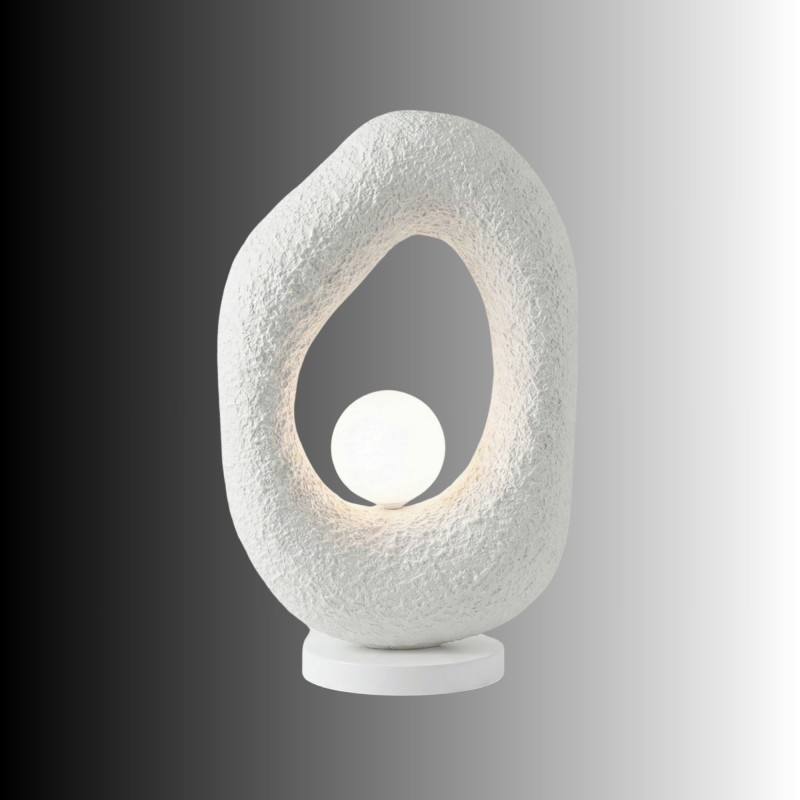 Table Lamp Vaslı-Nua White
