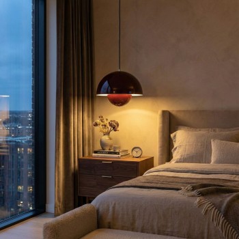 Chandelier Eylul - 15680 - 30 - B Burgundy