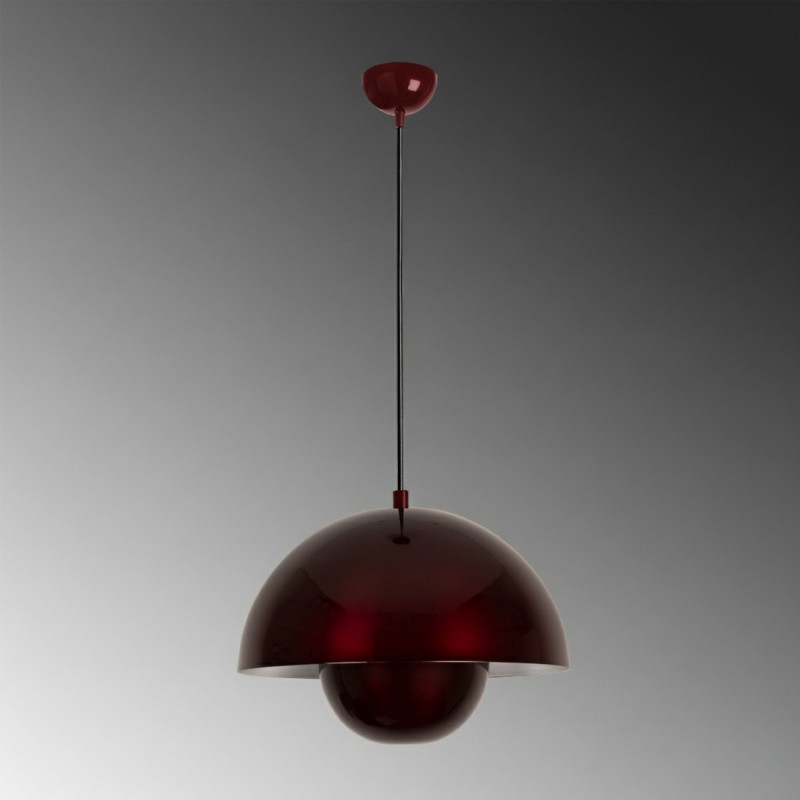 Chandelier Eylul - 15680 - 30 - B Burgundy