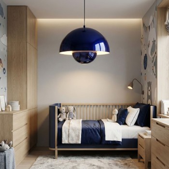 Chandelier Eylul - 15680 - 30 - L Navy Blue