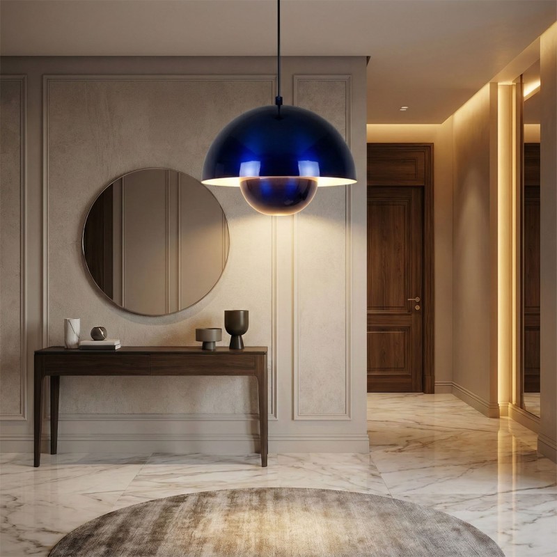 Chandelier Eylul - 15680 - 30 - L Navy Blue