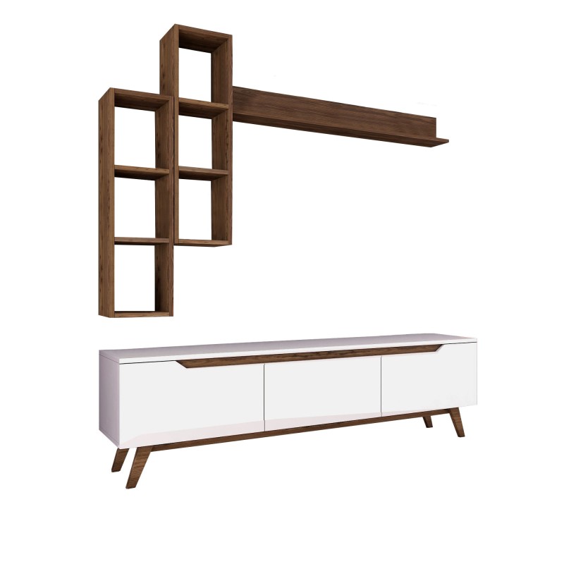 TV Unit M16 - 804 White
Walnut