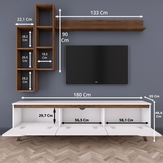 TV Unit M16 - 804 White
Walnut TV Unit M16 - 804 White
Walnut