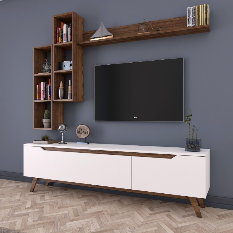 TV Unit M16 - 804 White
Walnut