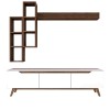 TV Unit M16 - 804 White
Walnut