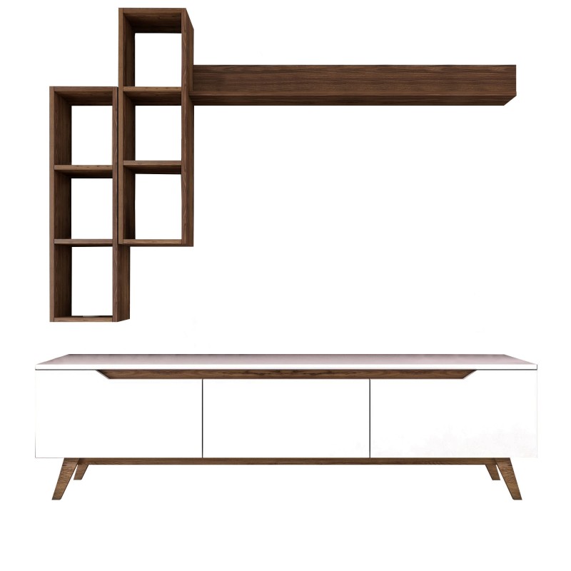 TV Unit M16 - 804 White
Walnut