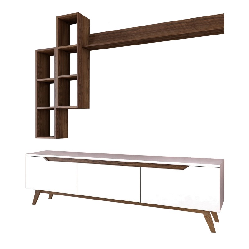 TV Unit M16 - 804 White
Walnut