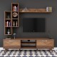 TV Unit M16 - 262 Walnut TV Unit M16 - 262 Walnut