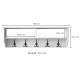 Hanah Home Hall Stand P2 - 439 White