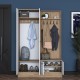 Hall Stand P6 - M5 - 2423 White
Walnut