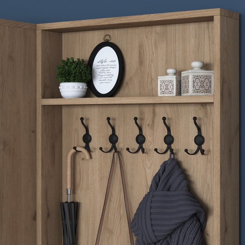 Hall Stand P6 - M5 - 2423 White
Walnut