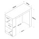 Τραπέζι Σταντ Τραπεζαρίας  JA103 - 2345 - 120x50x100εκ - Χρώμα Καρυδί Λευκό