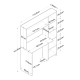 Hanah Home Study Desk HA104 - 2025 Oak