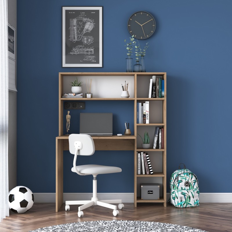 Hanah Home Study Desk HA104 - 2025 Oak