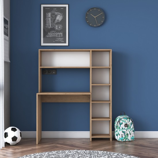 Hanah Home Study Desk HA104 - 2025 Oak
