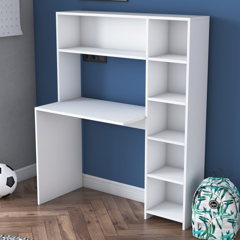 Hanah Home Study Desk HA104 - 2063 White