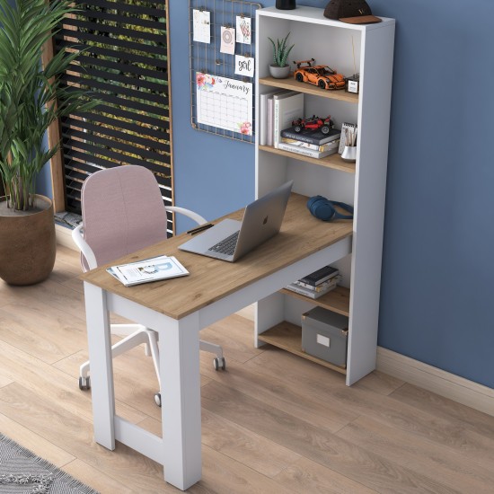 Study Desk HA106 - 2493 White
Walnut