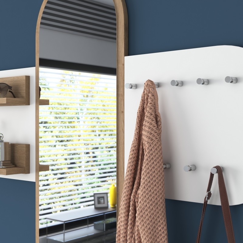 Hall Stand P3 - 2445 White
Walnut