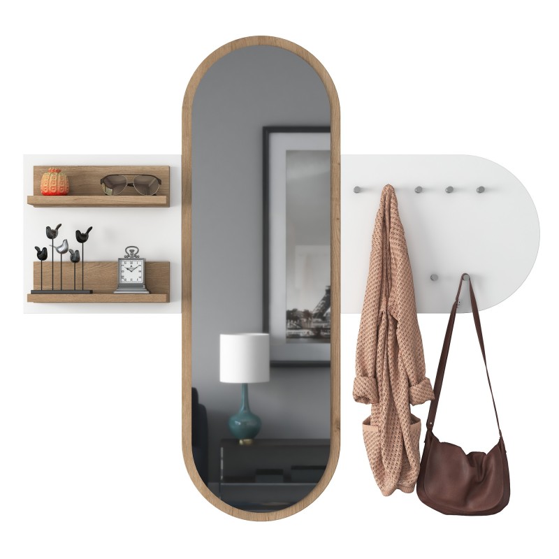 Hall Stand P3 - 2445 White
Walnut