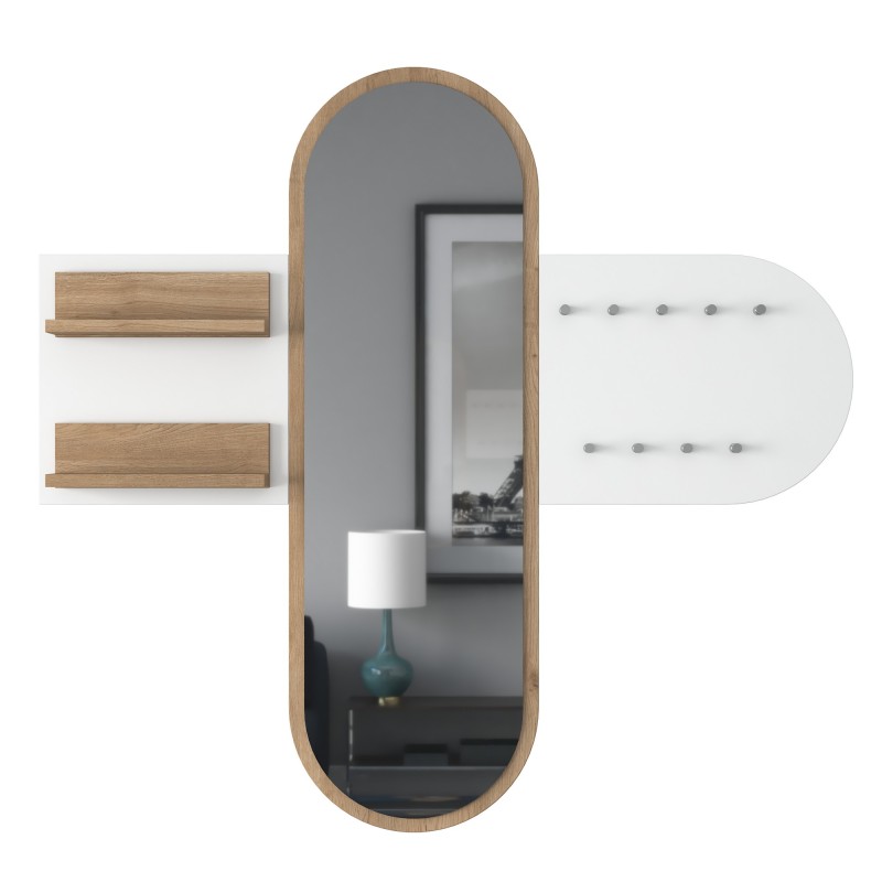 Hall Stand P3 - 2445 White
Walnut