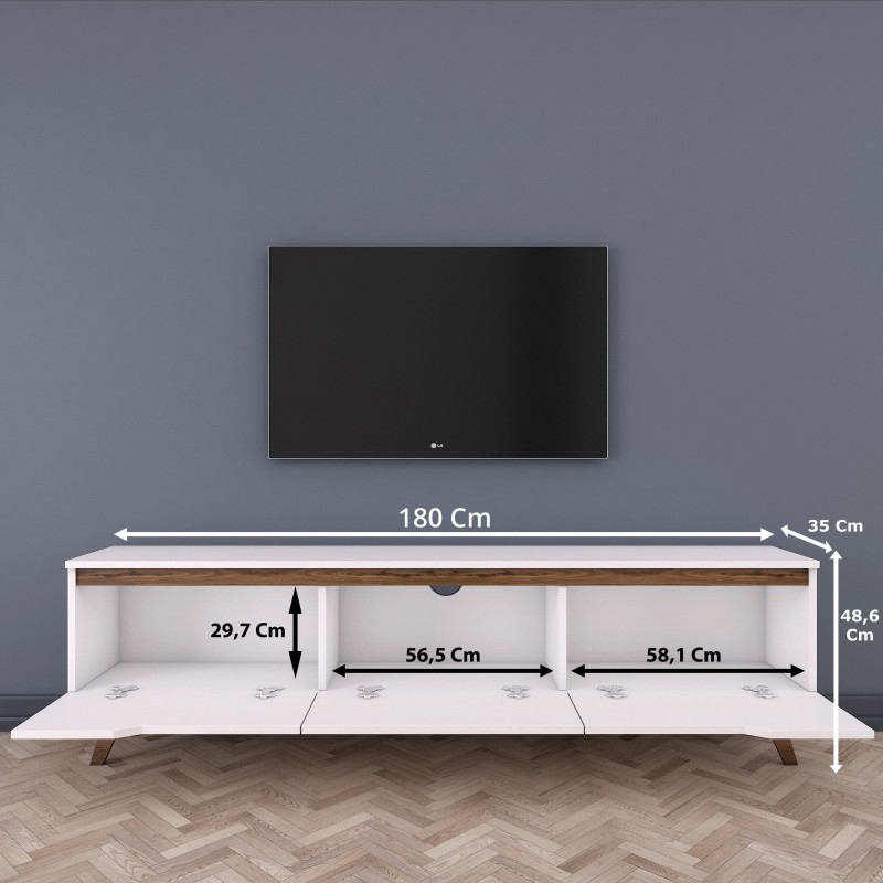 TV Stand D1 - 794 White
Walnut