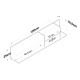 Wall Shelf AE103 - 2641 White
Walnut