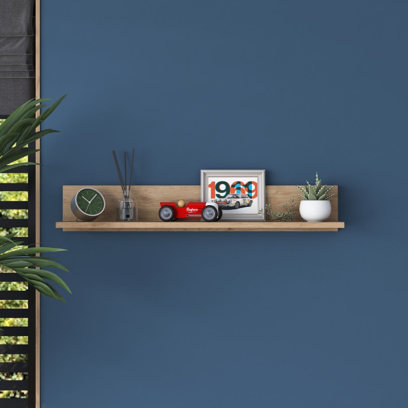 Wall Shelf AE104 - 2669 Walnut