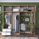 Study Bedroom Set BA122 - 2697 Walnut
White