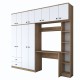 Study Bedroom Set BA122 - 2697 Walnut
White