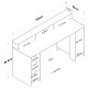 Study Desk HA110 - 2629 Walnut
Anthracite
