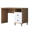 Study Desk HA115 - 2642 Walnut
White
