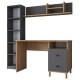 Study Desk HA115 - 2643 Walnut
Anthracite Study Desk HA115 - 2643 Walnut
Anthracite