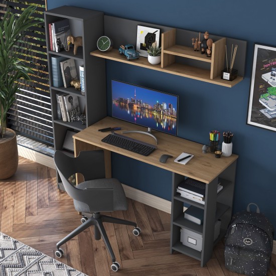 Study Desk HA116 - 2699 Walnut
Anthracite Study Desk HA116 - 2699 Walnut
Anthracite