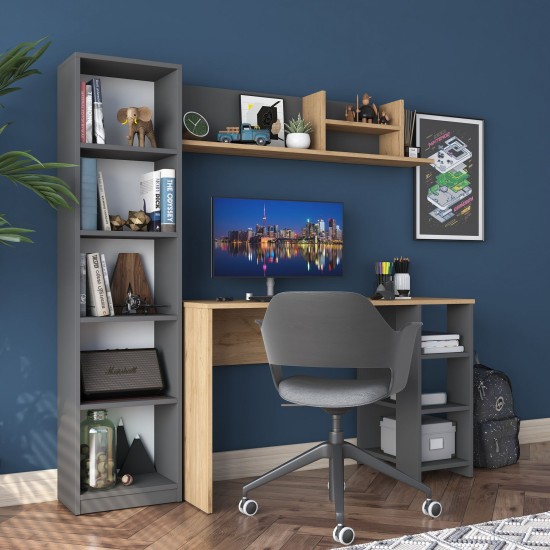 Study Desk HA116 - 2699 Walnut
Anthracite Study Desk HA116 - 2699 Walnut
Anthracite