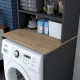 Hanah Home Washing Machine Cabinet KD101 - 2674 Walnut
Anthracite