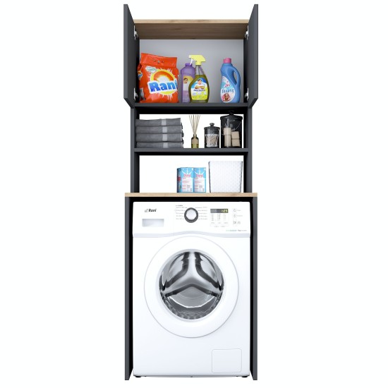 Hanah Home Washing Machine Cabinet KD101 - 2674 Walnut
Anthracite