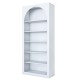 Βιβλιοθήκη - Hara - HC116 - 3142 - Χρώμα Λευκό -80x32x180εκ Βιβλιοθήκη - Hara - HC116 - 3142 - Χρώμα Λευκό -80x32x180εκ