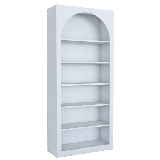Βιβλιοθήκη - Hara - HC116 - 3142 - Χρώμα Λευκό -80x32x180εκ Βιβλιοθήκη - Hara - HC116 - 3142 - Χρώμα Λευκό -80x32x180εκ