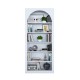 Βιβλιοθήκη - Hara - HC116 - 3142 - Χρώμα Λευκό -80x32x180εκ Βιβλιοθήκη - Hara - HC116 - 3142 - Χρώμα Λευκό -80x32x180εκ