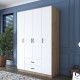 Wardrobe BA112 - 2331 Walnut
White