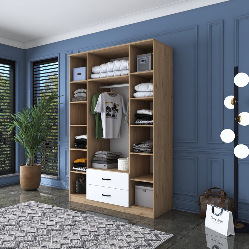 Wardrobe BA112 - 2331 Walnut
White