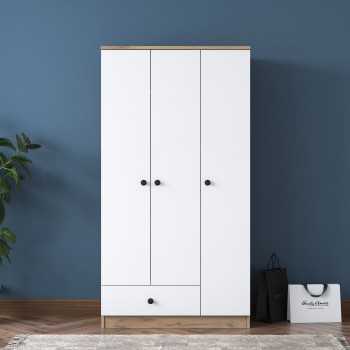 Wardrobe BA117 - 2253 Walnut
White