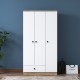 Wardrobe BA117 - 2253 Walnut
White