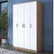 Wardrobe BA116 - 2247 Walnut
White